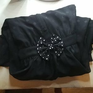KIDS Black Dress SIZE 10/12